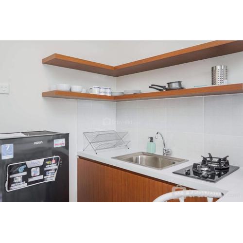 Fully Furnished with Comfortable Design 3BR Asatti Apartment By Travelio