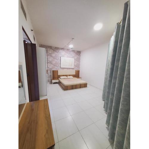 Furnished bedroom Nd Hall