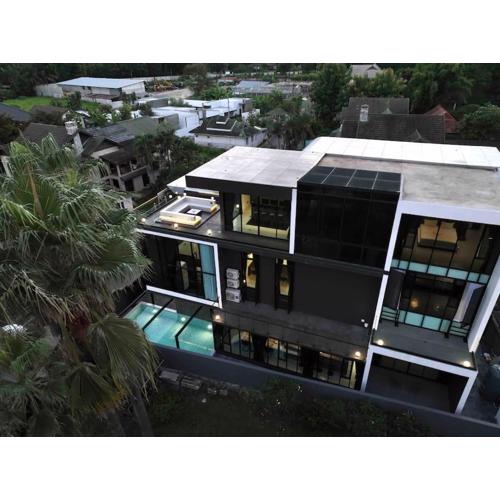 Futuristic Pool Villa with Stunning Mountain View