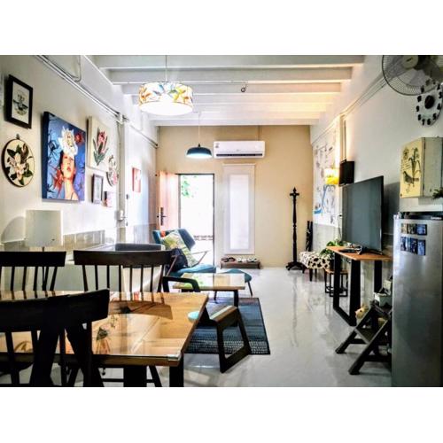 Gallery house 177-3min walk BTS near icon siam