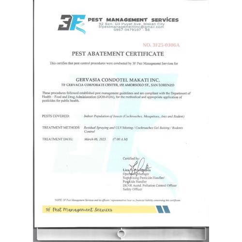 Gervasia Hotel Makati