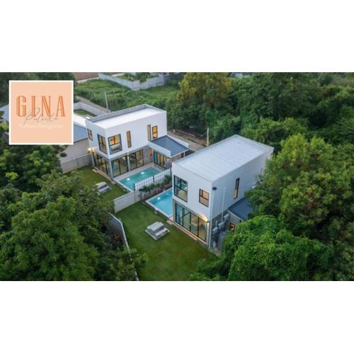 Gina Poolvilla90 Pattaya-Bangsaray to beach 900M