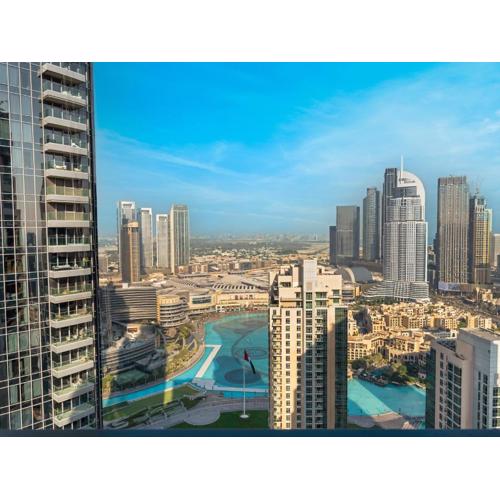 Glamorous Full Fountain view High Floor 4 BR APT