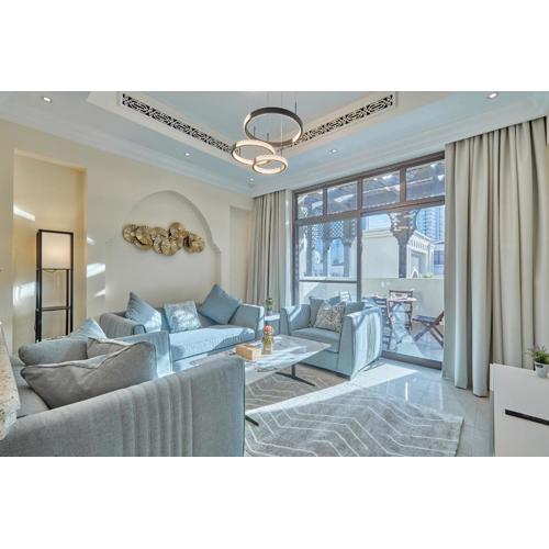 Golden Homes Souk Al Bahar Burj khalifa view Tajer residences 1BR Mint avenue Near , Dubai mall & burj khalifa