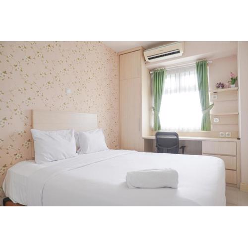 Good Deal 1BR Green Pramuka City near Mall Apartment By Travelio