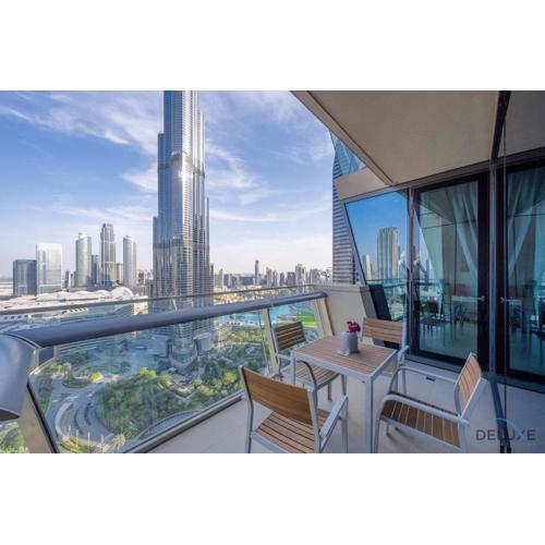 Gorgeous 2BR Burj Khalifa & Fountain view