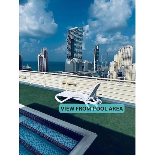 Gorgeous Sea View from 2BR w Rooftop Pool