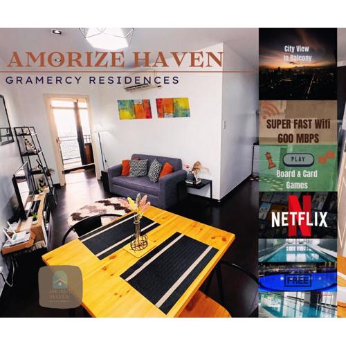 Gramercy Residences NEW! Tranquil 1BR Suite, 600mbps WIFI, Netflix & FREE Amenities