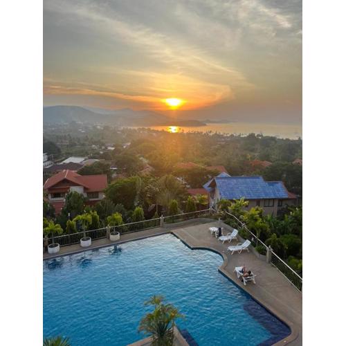 Grand appartement vue mer, Sunset!!!