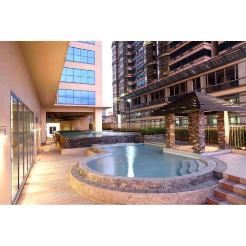 Grand reviera in the front of famous sunset of manila with stunning beauty of dolomite sand