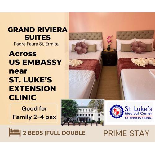 Grand Riviera Suites 1202 front of US Embassy by Prime Stay