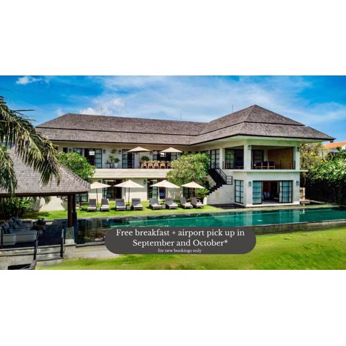 Grand Villa Puri Padi - prime Canggu beach location, 25x5 infinity Pool!