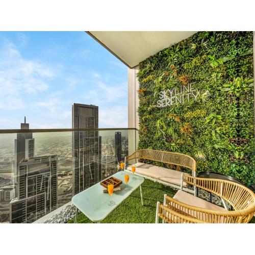 Grande Signature 2 Bedroom Apartments I Persian Gulf Views I Free Parking, Gym, Pool, Wi-Fi & PS5 I by Skyline Serenity