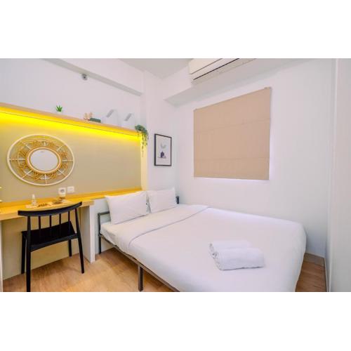 Great Choice and Cozy 2BR at Green Pramuka City Apartment By Travelio