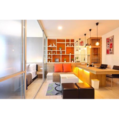 Greenery living in resort condo