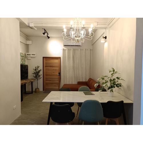 Grey Brown Green house at chiangmai old town