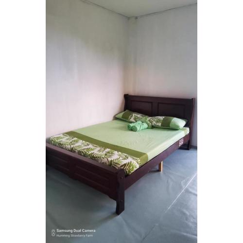 Ground Floor Air-conditioned Room in the Family Hut Bamboo House