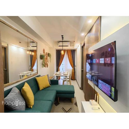 Happirest at S Residences w/Balcony, Mall of Asia