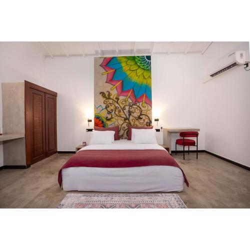 Hasthri Boutique Red Chalet in Ahangama with pool Near Beach