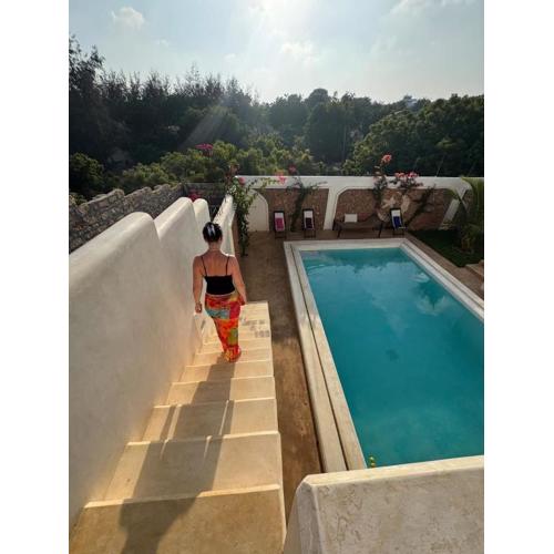 Hidden Gem 5 Bed Villa in Shela with Pool and AC