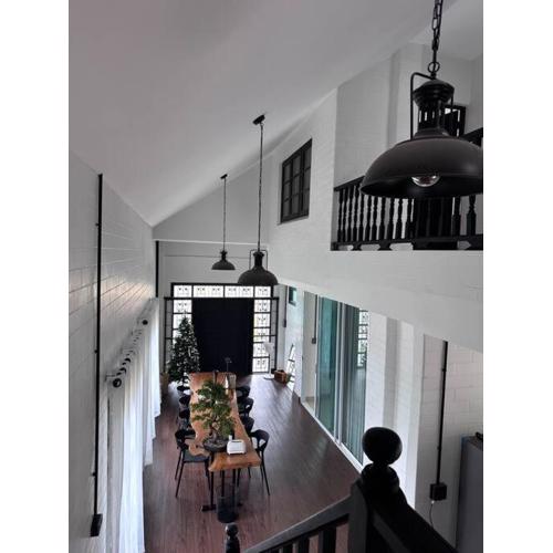 บ้านสมดุลมิตร Hidden Private White Brick House Rayong