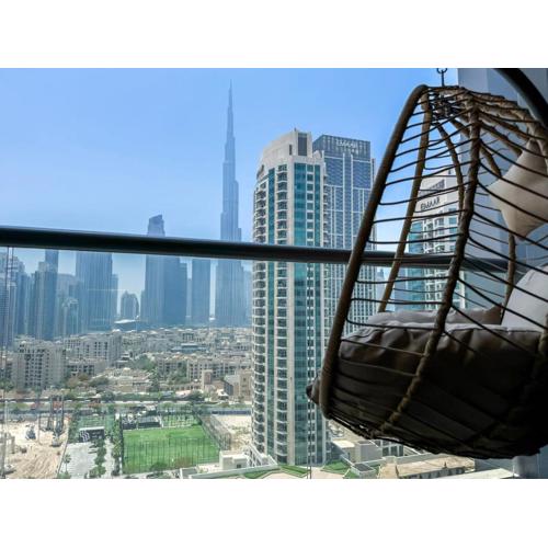 High Floor Burj Khalifa View 1BR - Business Bay