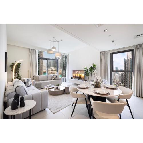 High-Rise Chic, Burj Crown, Opera Boulevard View, by Dubai Mall