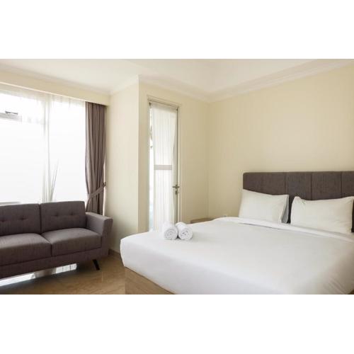 Highest Value Studio Room at Menteng Park Apartment By Travelio