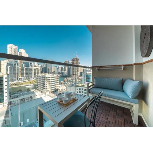 HiGuests - Designer Studio in Dubai Marina With Amazing Views
