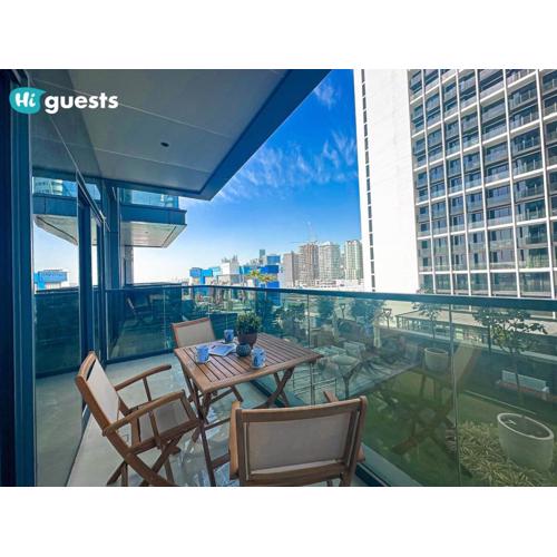 HiGuests - Stylish 1BR Retreat with Modern Interiors in Dubai