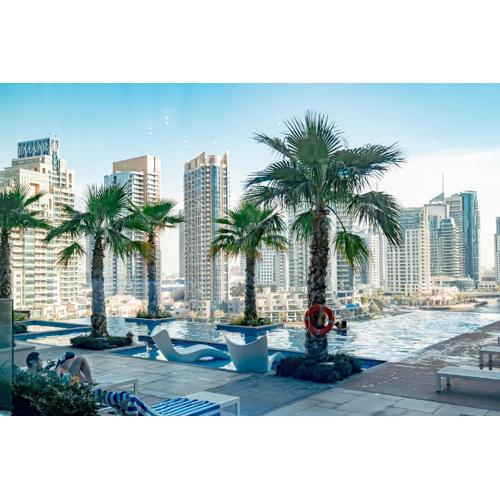 HiGuests - Unique Studio With Stunning Panoramic Marina Views