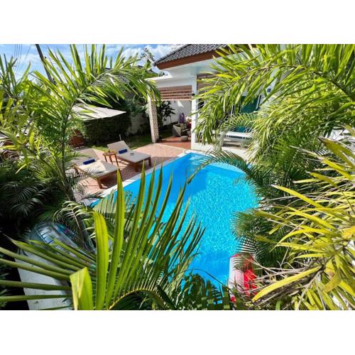 Holiday house near Lamai with swimming pool. 2 bedrooms