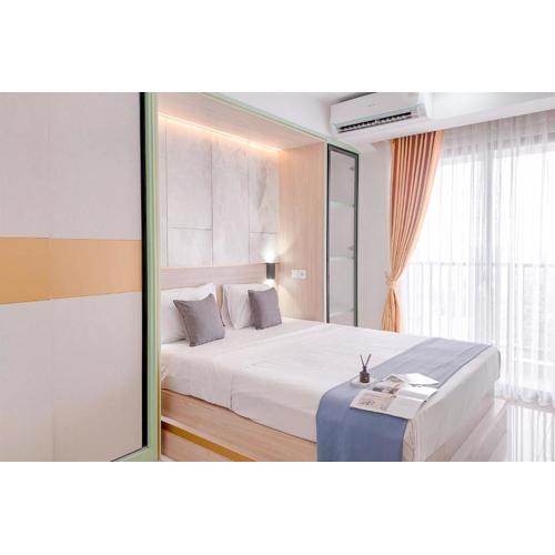 Homey and Comfort Stay Studio Apartment at Anwa Residence By Travelio