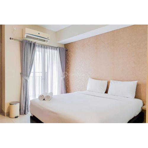 Homey and Comfort Stay Studio Atria Residences Gading Serpong Apartment By Travelio