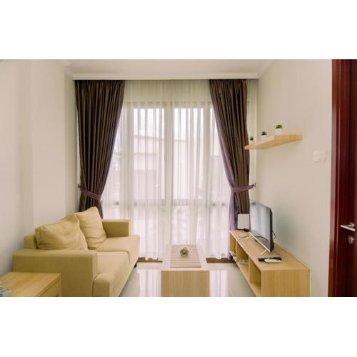 Homey and Modern Look 1BR at Asatti Apartment By Travelio