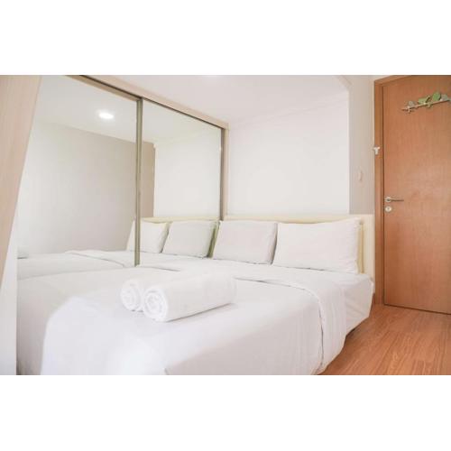 Homey and Nice 1BR at The Mansion Kemayoran Apartment By Travelio