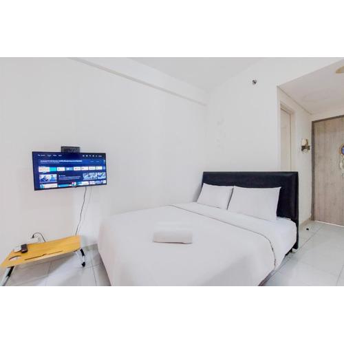 Homey and Nice Studio at Akasa Pure Living BSD Apartment By Travelio