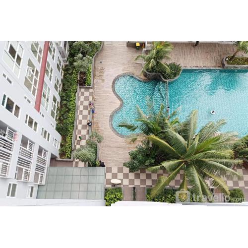 Homey and Tidy Studio Apartment at Vida View Makassar By Travelio