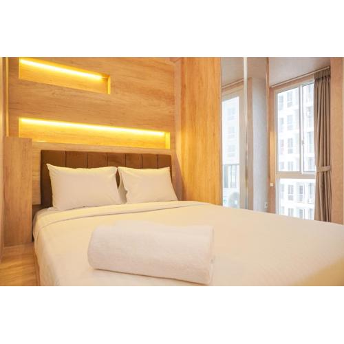 Homey and Well Furnished Studio Tokyo Riverside PIK 2 Apartment By Travelio