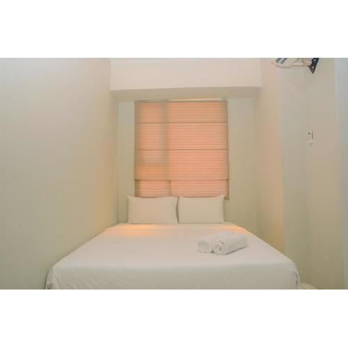 Homey Minimalist Studio Apartment at Menteng Square By Travelio