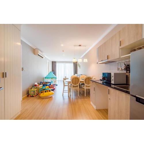 Hua Hin My Resort 3BR Family Condo Free Water Park Walk to Beach & Cicada Night Market หัวหิน ห้องแฟมมิลี่ 3 ห้องนอน ฟรีสวนน้ำ ใกล้ทะเลและตลาดซิเคด้า