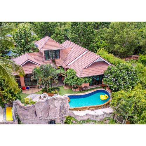 Huahin I-Din Poolvilla วิลล่ากลางธรรมชาติ วิวภูเขา เป็นส่วนตัว