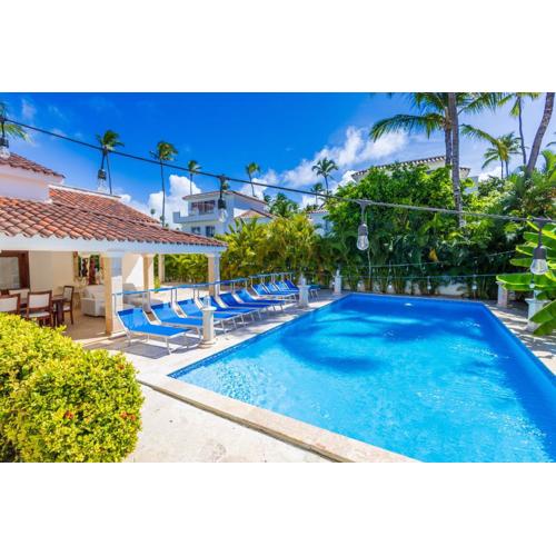 Huge 8-Bedroom Beach Villa with Private Pool - Los Corales Villas Punta Cana