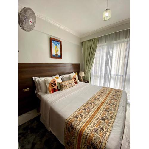 In Kilimani Yaya centre, ceiling fan, Netflix, gym