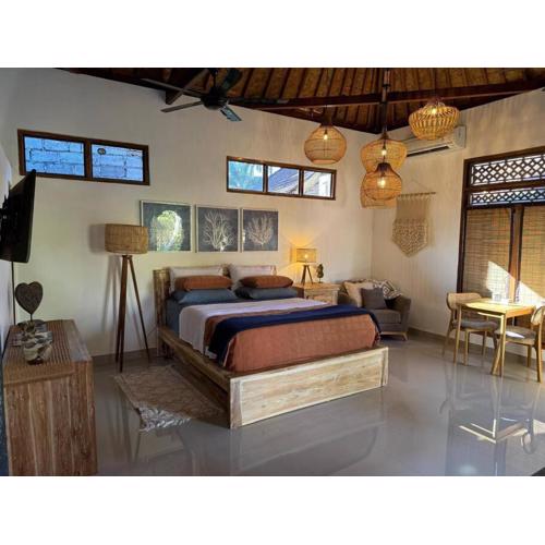 Indah puri Bali Bungalow on Candidasa beach