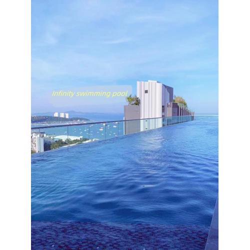 Infinity pool one bedroom apartment