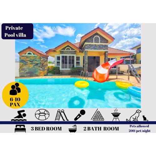 Isea Cha-Am Private Poolvilla from beach 2km