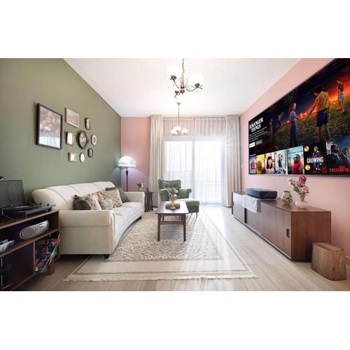 its the 90s - 120 inch screen