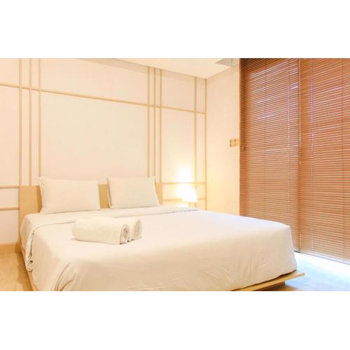 Japanese Cozy Style Studio at Bintaro Embarcadero Apartment By Travelio