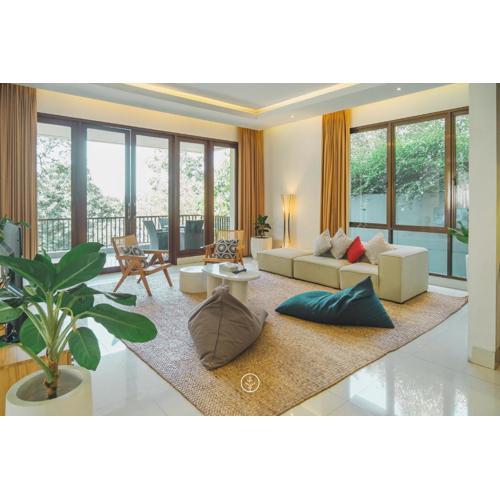 Jasmine cozy villa 3 bedrooms with a private heated swimming pool and a billiard table